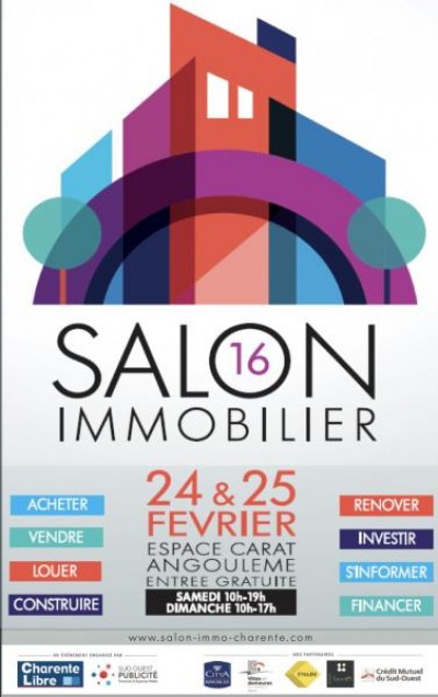 Salon Immobilier 24 et 25/02/2018 à Carat 16