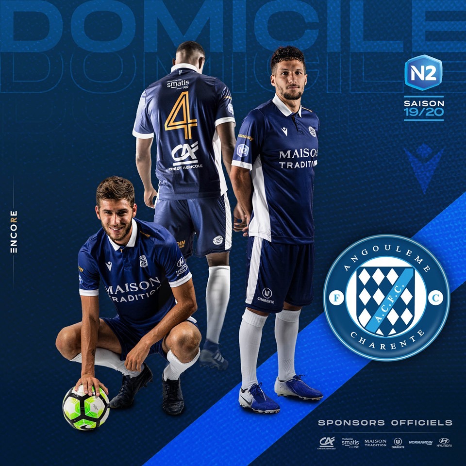 Nouveaux maillots 2019 / 2020 pour l’ACFC