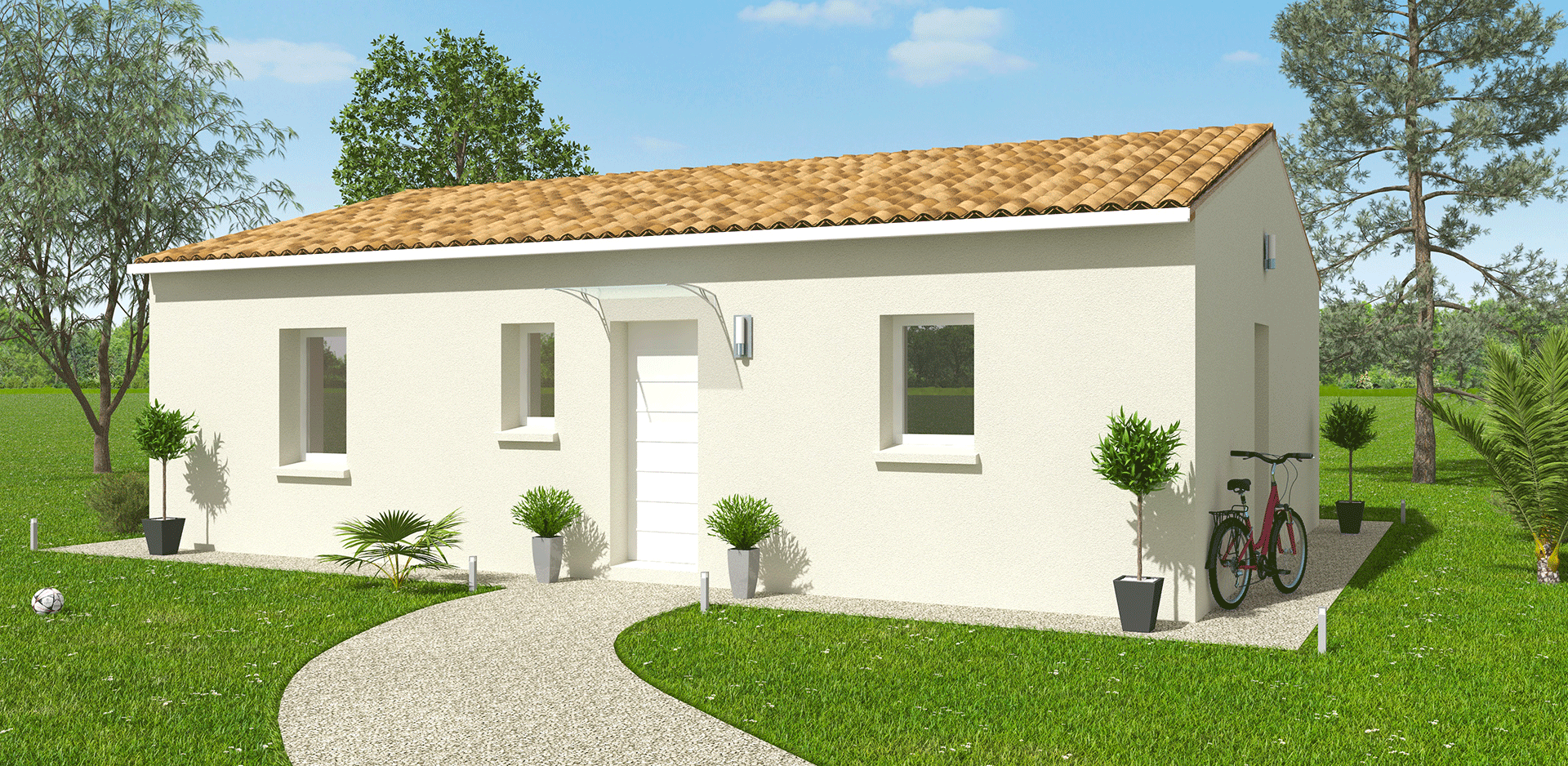 TERRAIN + MAISON PRIMO 2CH à SAINTES (17100)  A partir de 153 800 €UROS